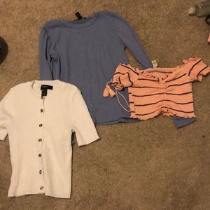 Forever 21 crop top bundle